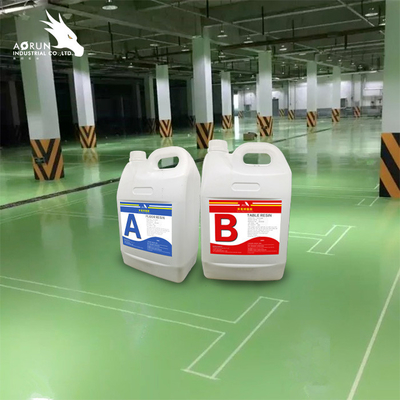 3:1 ABの液体のガラス投げる樹脂3Dの床のステッカーの明確な無色