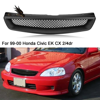 車の前部グリルは96 97 98 99 00 01 02 03 Civ IC EK EJ ES CX JDMのタイプR様式の豊富なキットのABSプラスチックのために合う