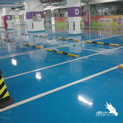 泡3Dフロアーリングのエポキシ樹脂自由な水平になる透明で具体的な床無し